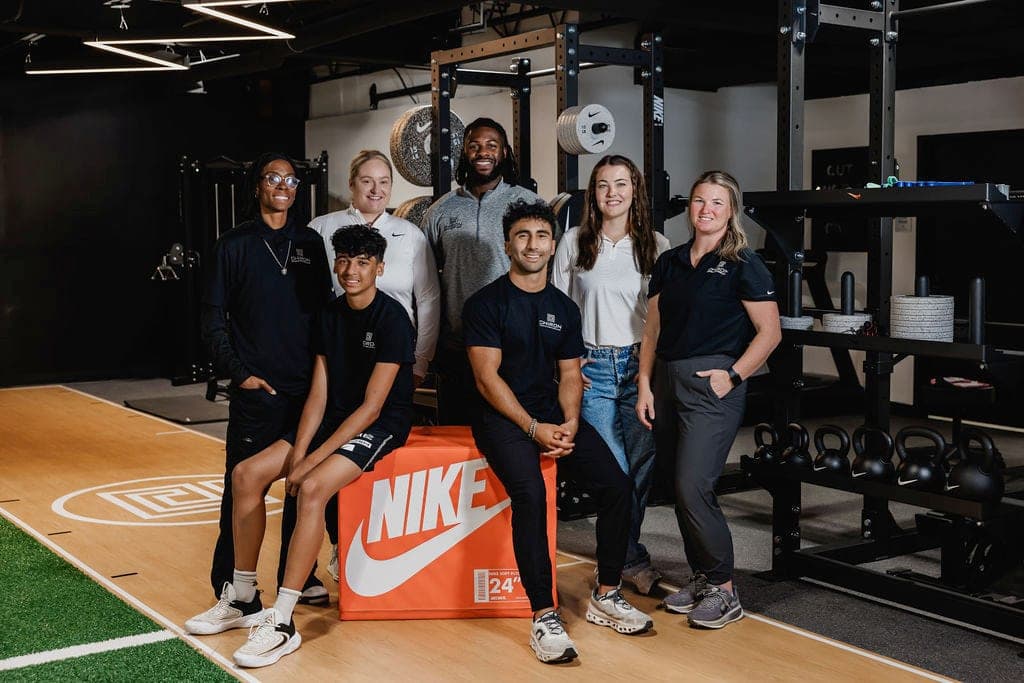 The Chiron Sports Performance team in the performance laboratory